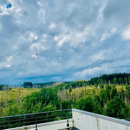 Terrassenhaus Im Harz, Pool, Sauna, Wlan דירה *